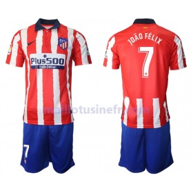Maillot de Foot Atlético Madrid Joao Felix 7 Domicile 2020-21 - Enfant